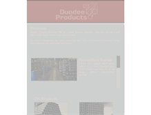 Tablet Screenshot of dundeeproducts.com